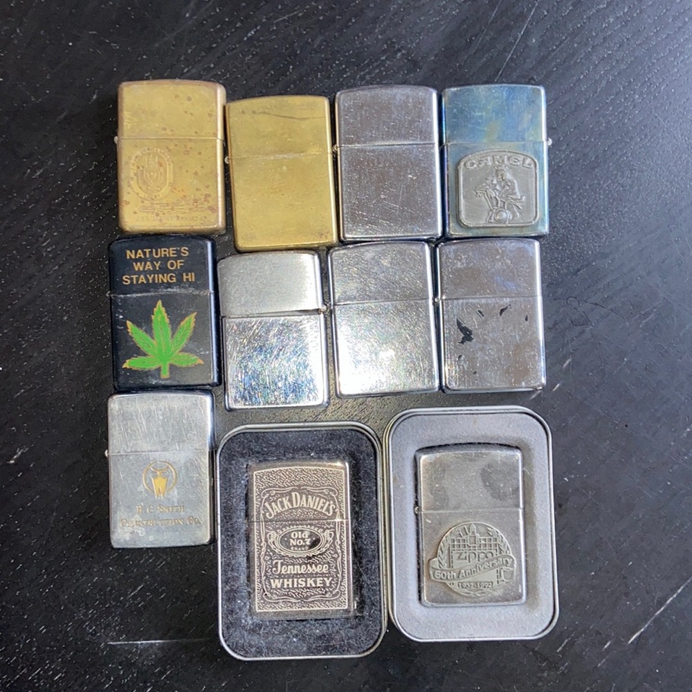 Zippo vintage lighters